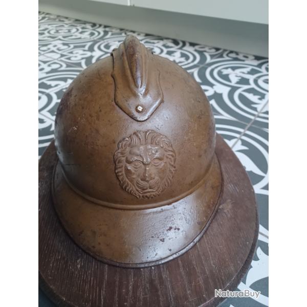 Rare casque Adrian belge ww1