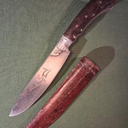 Couteau Kandjar Cr&eacute;tois