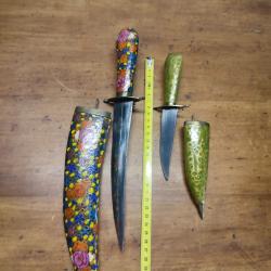 Lot couteaux &agrave; identifier (5)