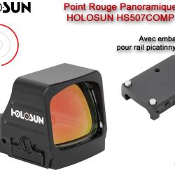 Point Rouge Panoramique HOLOSUN HS507COMP - Avec embase