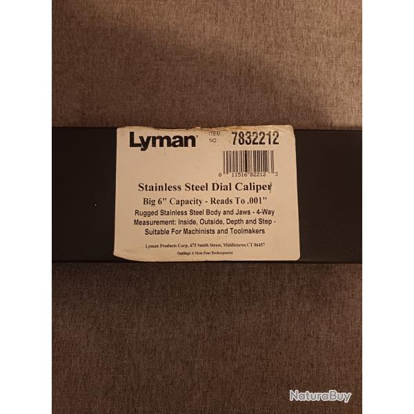 Pied � coulisse � cadran Lyman en acier inoxydable