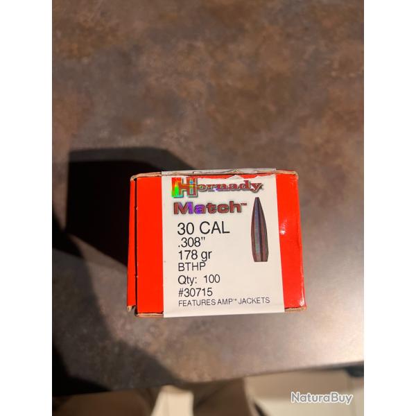 OGIVES CALBRE 308 HPBT