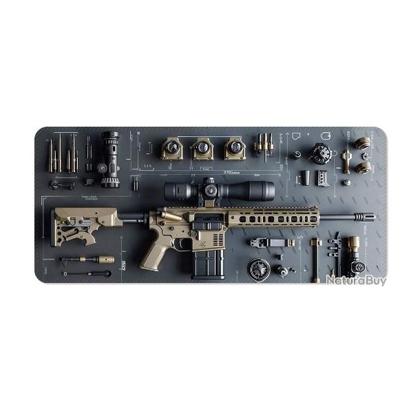 Tapis de nettoyage - Arme longue - n�1