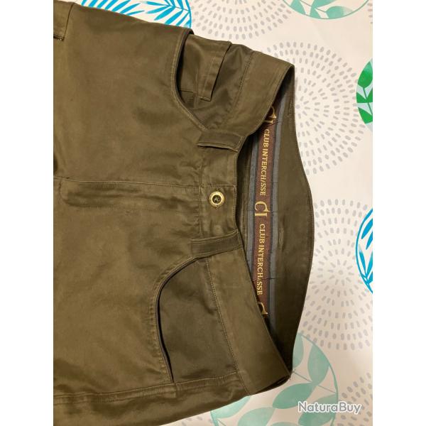 Pantalon de chasse club interchasse