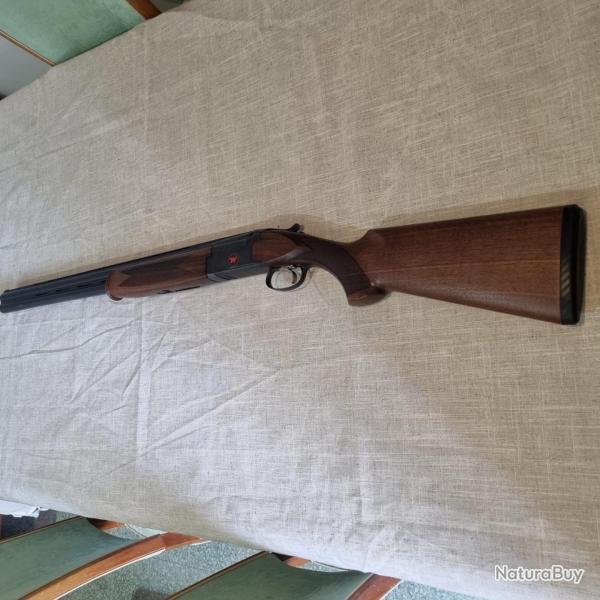 SUPERBE FUSIL WINCHESTER SELECT SPORTING BLACK EDITION CALIBRE 12/76 CANON 71CM