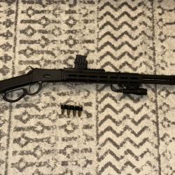 Carabine &agrave; levier sous garde hugtek lvr 44mag