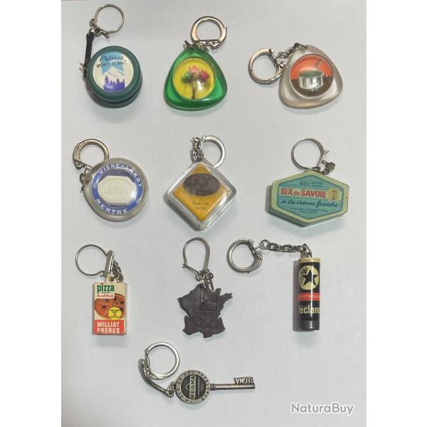 Lot anciens porte cl�s