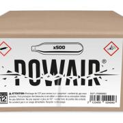 Lot de cartouches / sparclettes CO2 Powair 12g (prix dégressif) 500