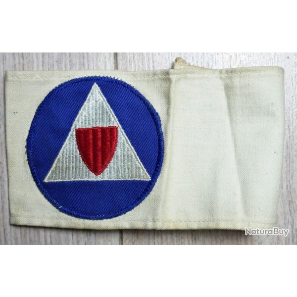 Brassard Original Auxiliaire Police d�fense civile, armband USA 2gm ww2