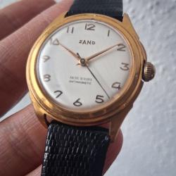 ZAND MONTRE M&Eacute;CANIQUE VINTAGE ANCRE 18 RUBIS TBE