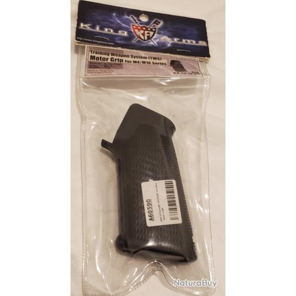 Pistol grip fin pour M4 (tws) Noir King arms airsoft
