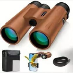 Jumelles SUNCORE 10x42 HD BAK4 &Eacute;tanches IPX7 Compactes Observation Oiseaux Chasse Sport & Voyage