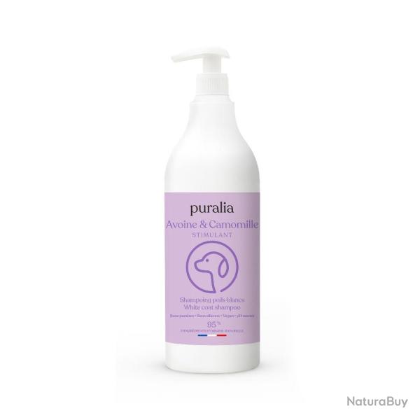 Shampoing poils blancs 1L PURALIA