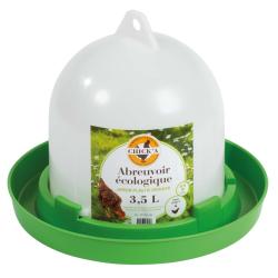 Abreuvoir volaille ligne verte 3.5 l