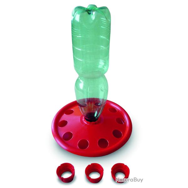 Abreuvoir porte bouteille pour poussin