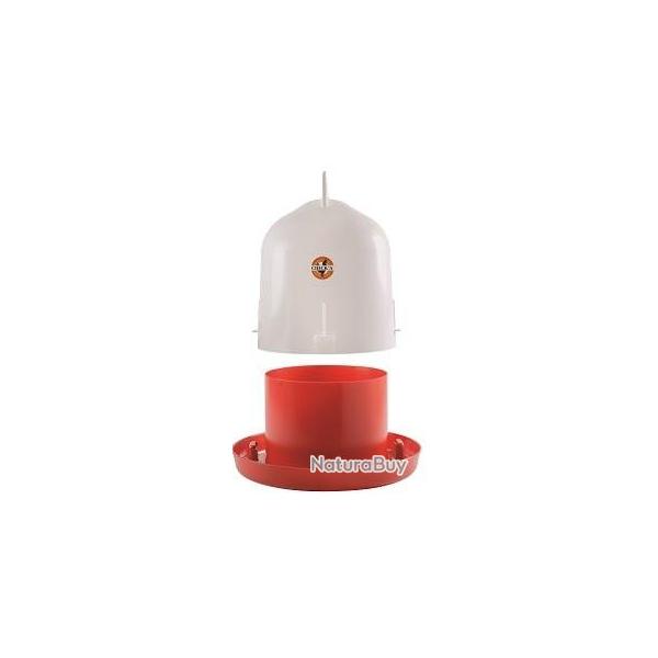 Abreuvoir double cylindre 6 l, pour volaille