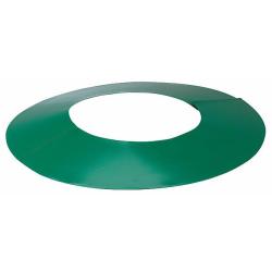 Auvent en m&eacute;tal pour nourrisseur &agrave; tr&eacute;mie &eacute;maill&eacute; ou abreuvoir de 10 L