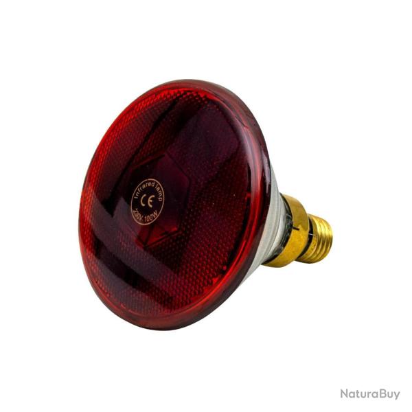 Ampoule infrarouge PAR 100 W rouge