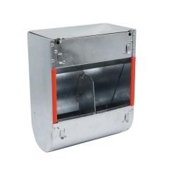 Double mangeoire &agrave; tr&eacute;mie pour lapins