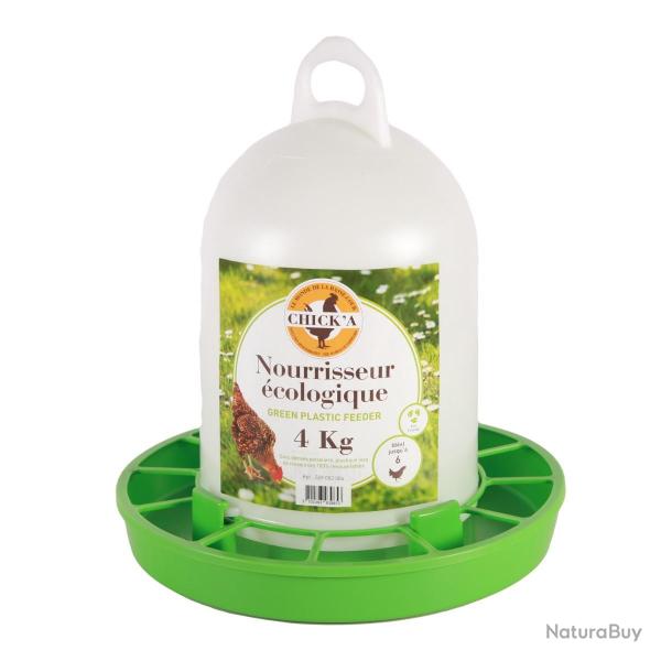 Nourrisseur � tr�mie ligne verte, 4 kg CHICK'A