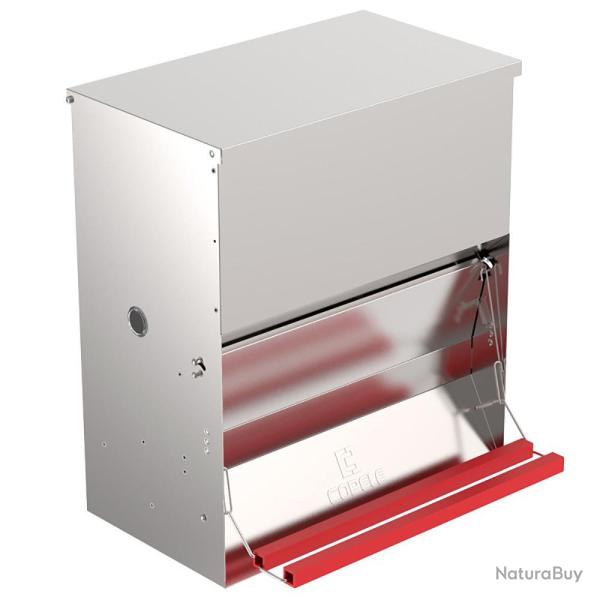 Mangeoire anti-nuisibles pour 20 poules 40 kg