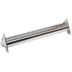 Mangeoire en acier galvanis&eacute; &agrave; grille mobile 75 cm pour 10 poulets