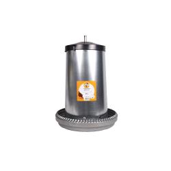 Nourrisseur &agrave; tr&eacute;mie &eacute;maill&eacute; 25 L pour 17 poules