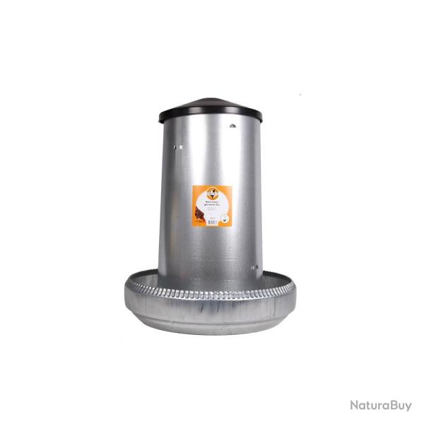 Nourrisseur � tr�mie �maill� 40 L pour 25 poules