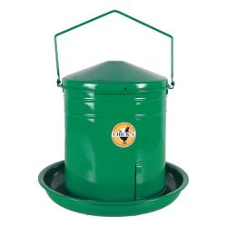 Nourrisseur tr&eacute;mie &eacute;maill&eacute; &agrave; cr&eacute;maill&egrave;re 10 L