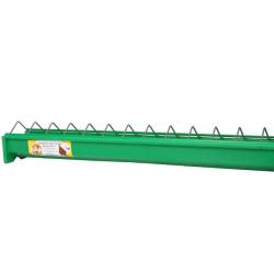 Mangeoire plastique &agrave; grille, poussin 50 cm