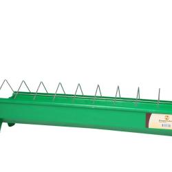 Mangeoire &agrave; grille en plastique pour poulets, 50 cm