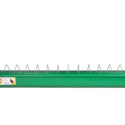 Mangeoire &agrave; grille en plastique pour poulets, 75 cm
