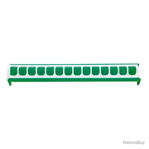 Mangeoire poussin 50 cm verte