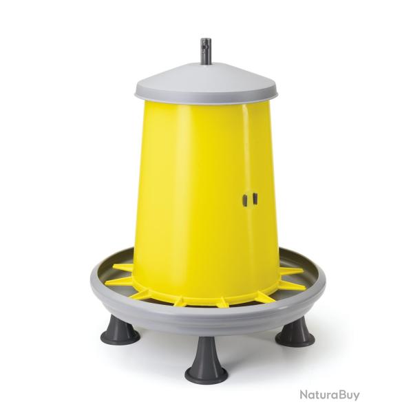 Nourrisseur sur pied en plastique 9L