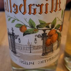 Bouteille D'eau De Vie De Mirabelle - Alcool Blanc 50&deg; (1973)