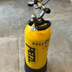 Bouteille de plong&eacute;e Petzl 232 bar / 15L pour rechargement pcp avec station de recharge FX Airguns