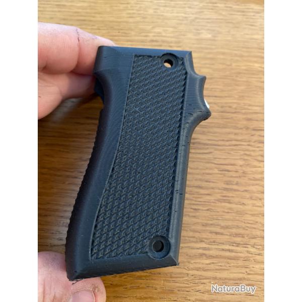 (N�X1) Crosse noire droitier pour pistolet Unique 22lr mod�le D et E.