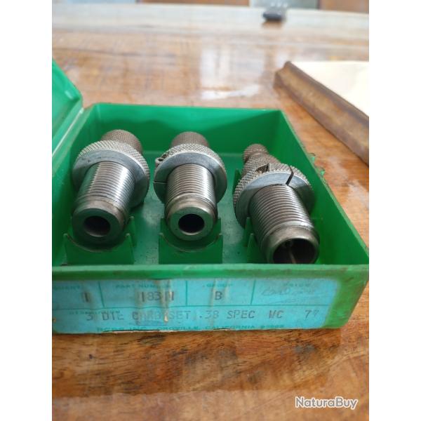 Outils rechargement 38 spec