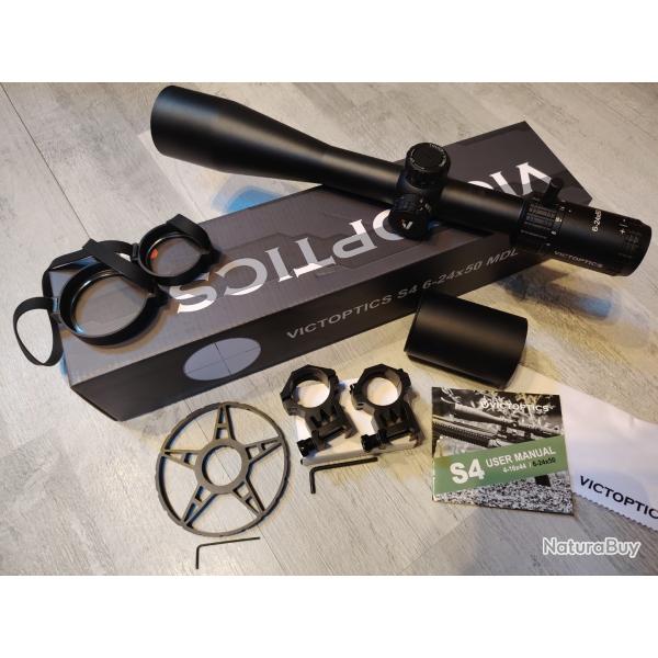 1� sans r�serve Lunette 6-24x50 victoptics s4 mdl