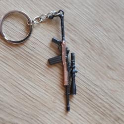 PORTE-CL&Eacute; FUSIL MITRAILLEUR MOD&Egrave;LE 8