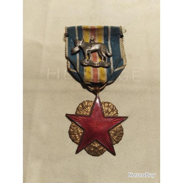 M�daille des Blesses Militaires. 1�Type. France. 1�GM / WW1pafait �tat