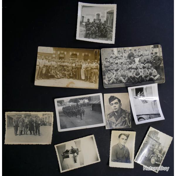 Lot de photos ww1 ww2, tirailleurs, ect.., militaria