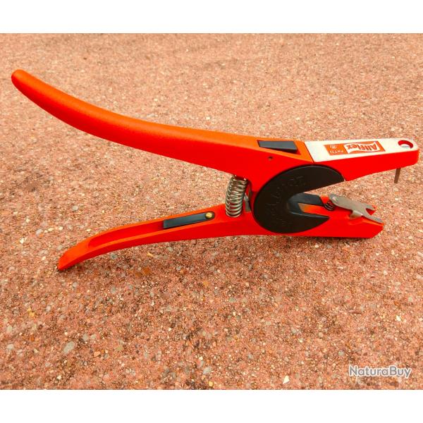 Lot ALLFLEX Pince pour boucles d'oreille Bovins et s�ries de pendentifs ALLFLEX jaunes num�rot�s