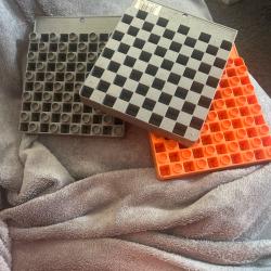 Plateau &agrave; douille double face