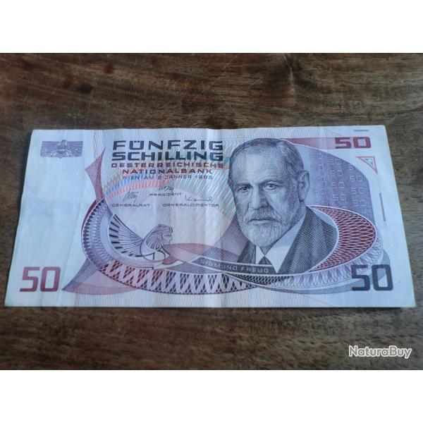 billet autriche 50 schilling / N 813313 K