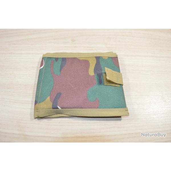 Petit porte document / carte Militaire Belges Belgian Equipement  Air soft surplus  Nature (14)