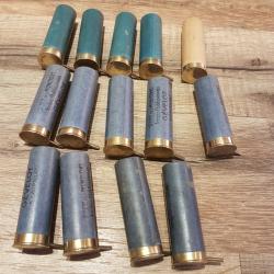 lot de 14  cartouches a broches cal 12