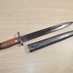 Baionnette pour Fusil Mauser Export yougoslave M1948 Serbe Fabrication RUSSE URSS