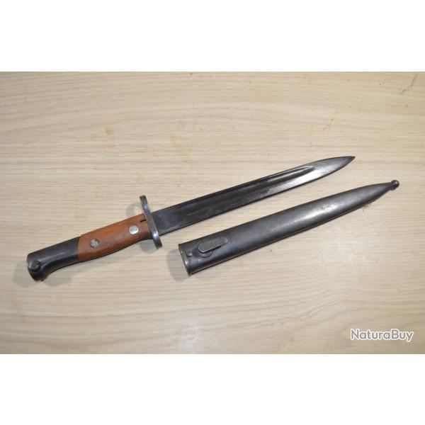 Baionnette pour Fusil Mauser Export yougoslave M1948 Serbe Fabrication RUSSE URSS