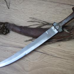 Dague (poignard) de type koumya - Afrique de l'ouest, probablement Mauritanie, d&eacute;but 20&egrave;me si&egrave;cle